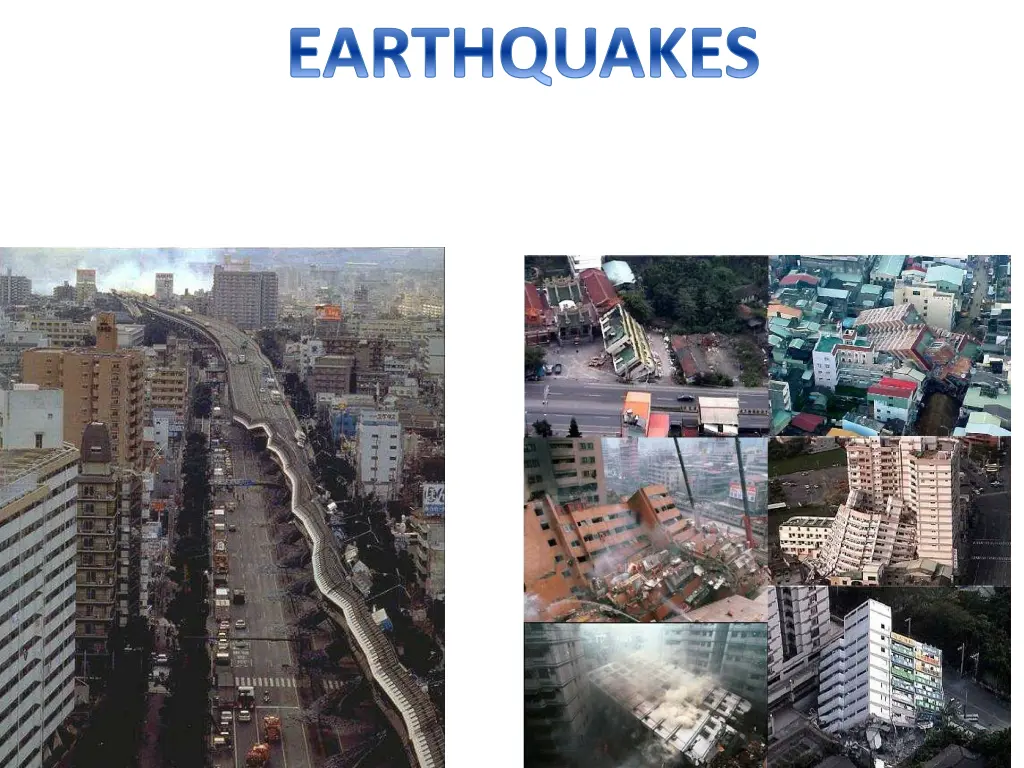 earthquakes