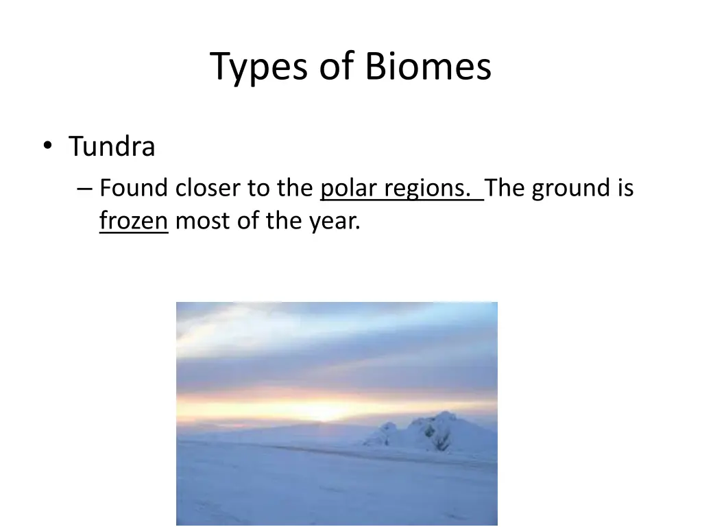 types of biomes 2