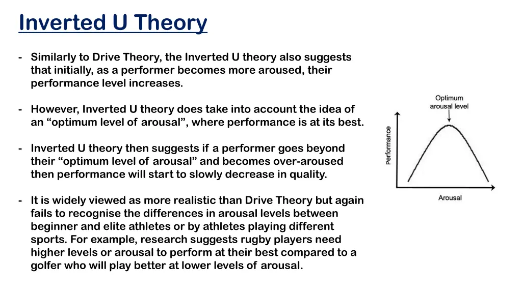 inverted u theory 1