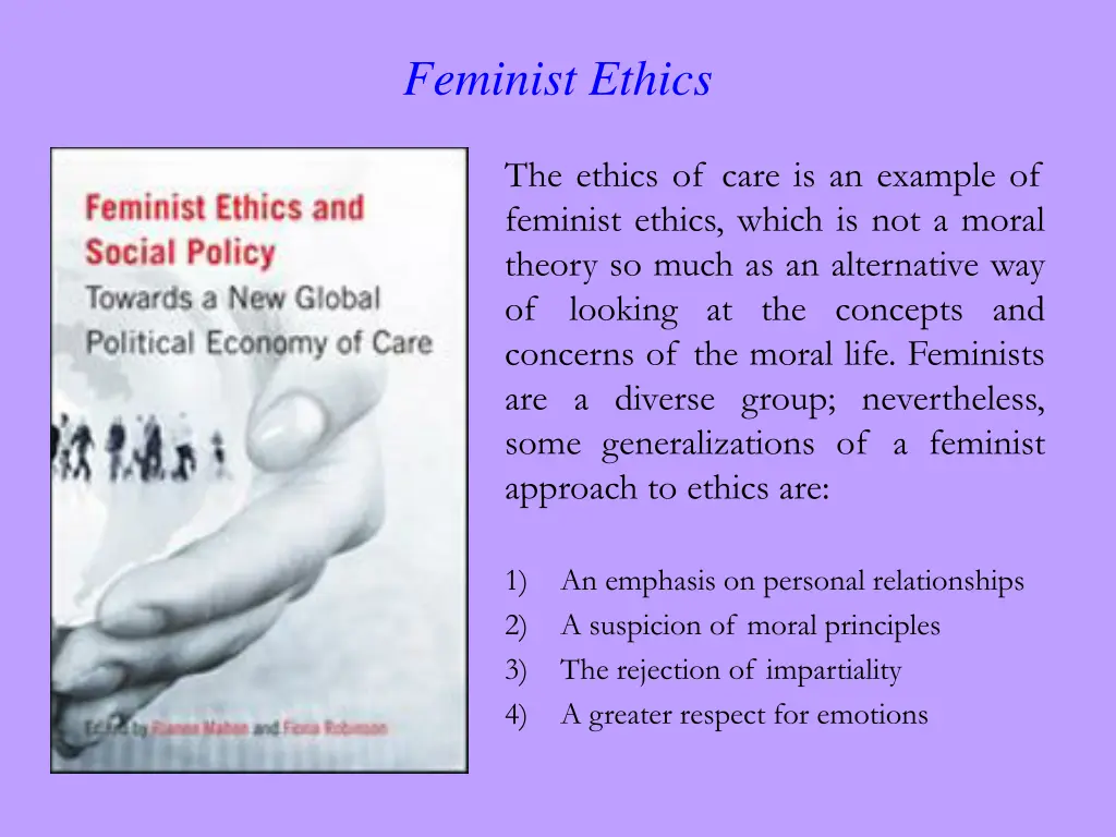 feminist ethics