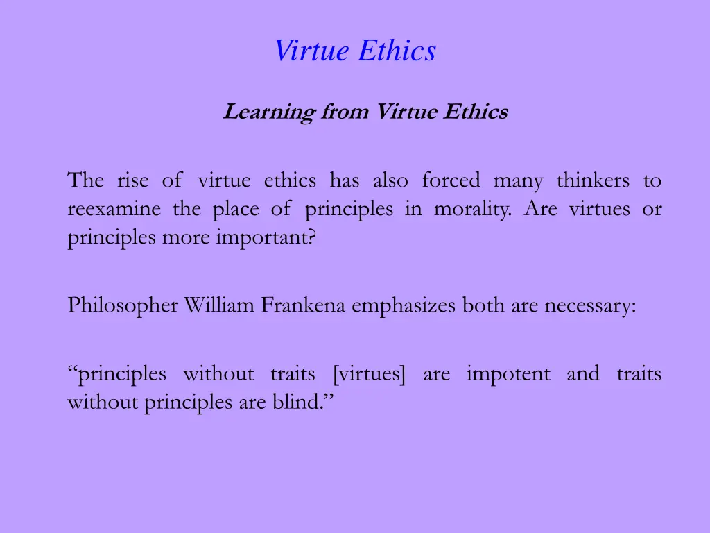 virtue ethics 18