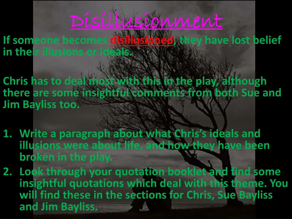 disillusionment disillusionment