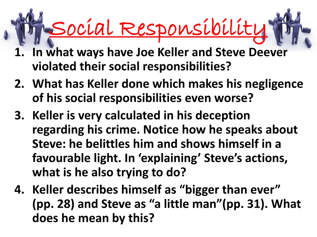 social responsibility social responsibility 1