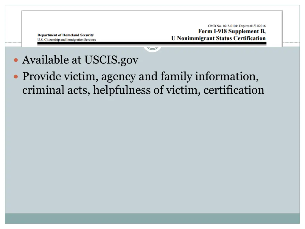 available at uscis gov provide victim agency