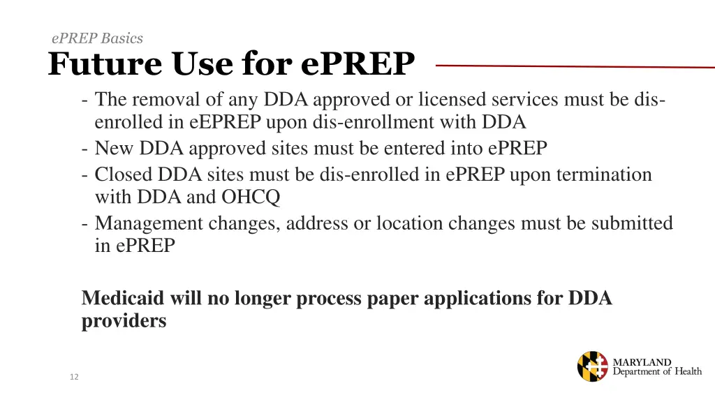 eprep basics future use for eprep the removal