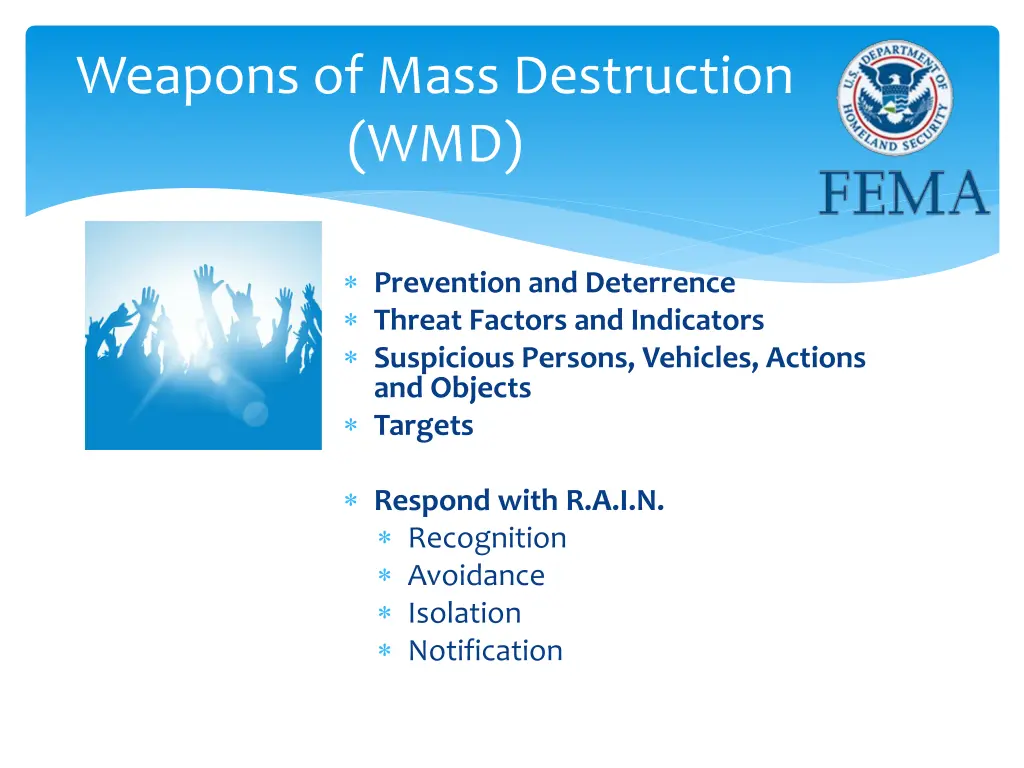 weapons of mass destruction wmd