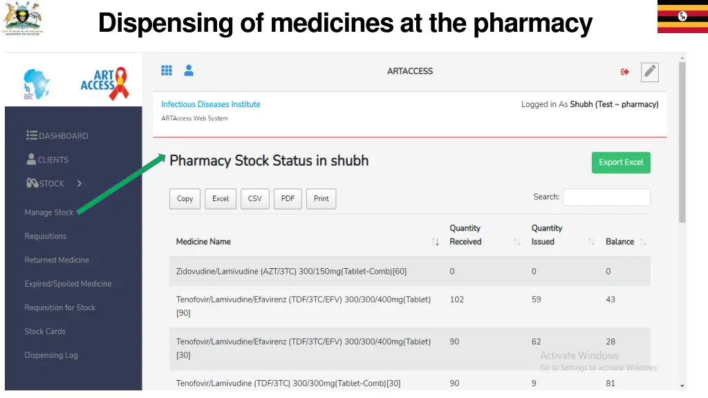 dispensing of medicines at the pharmacy 2