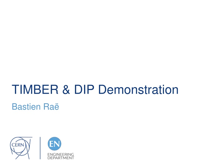 timber dip demonstration