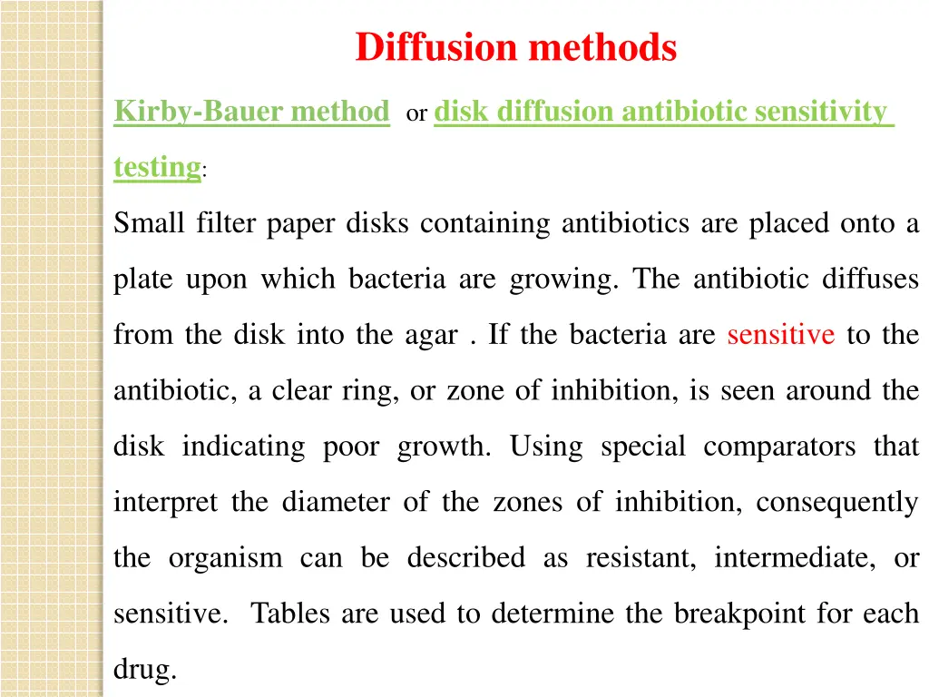 diffusion methods