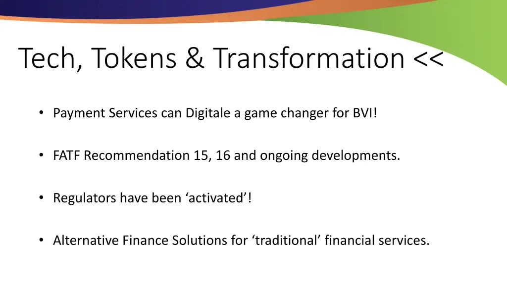 tech tokens transformation 1