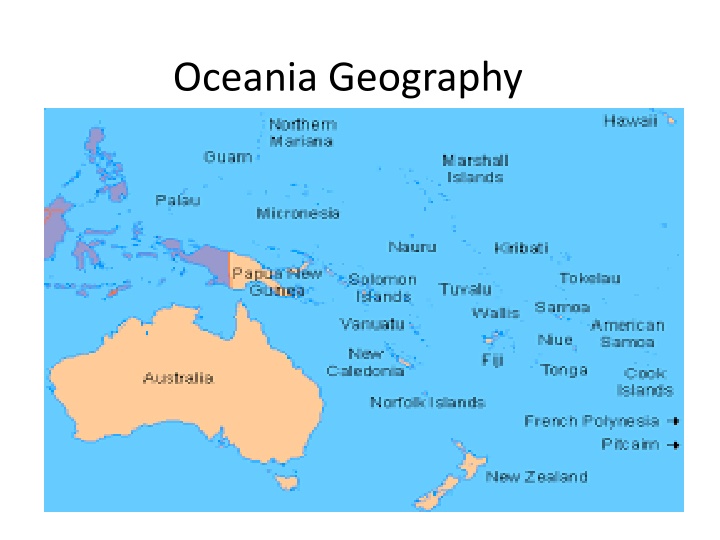 oceania geography