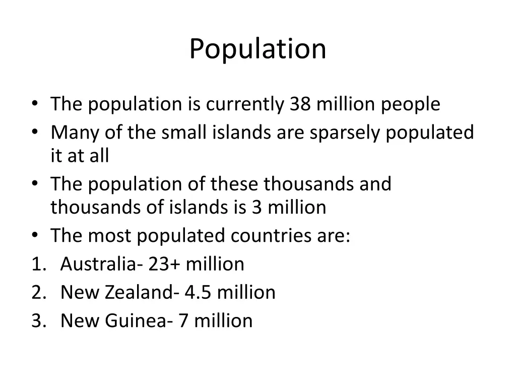 population