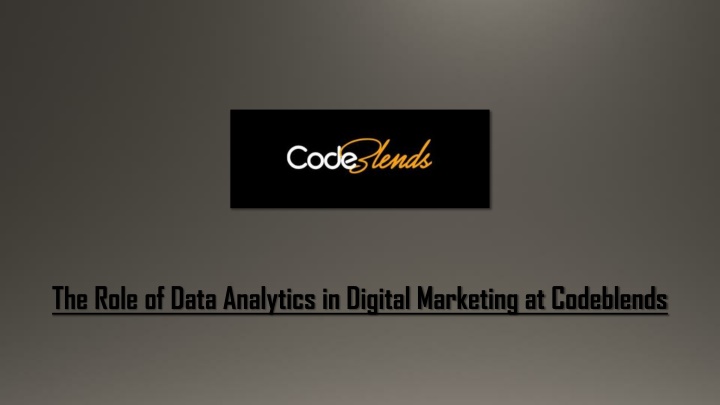 the role of data analytics in digital marketing