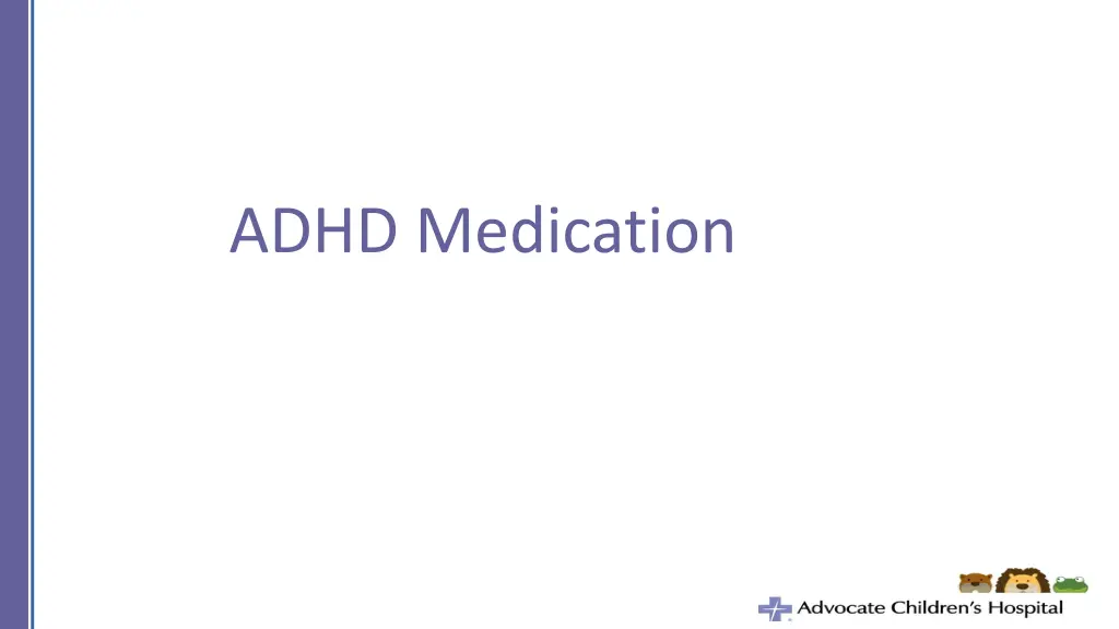 adhd medication