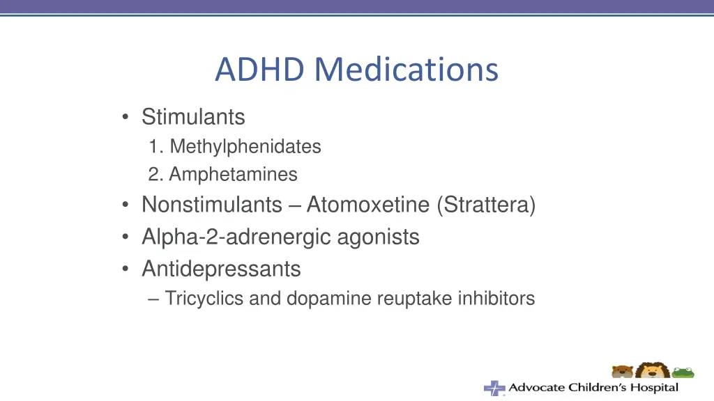 adhd medications