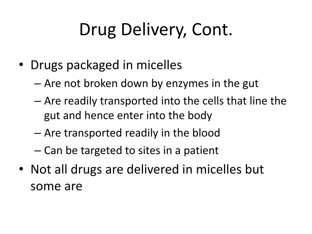 drug delivery cont 2