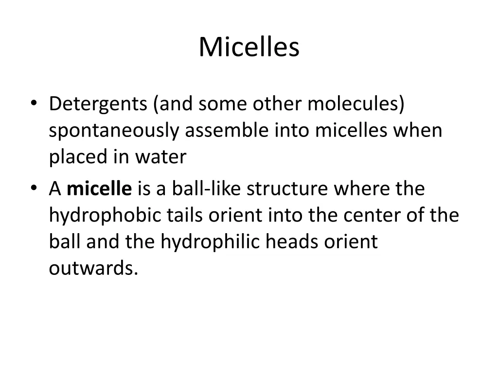 micelles 1