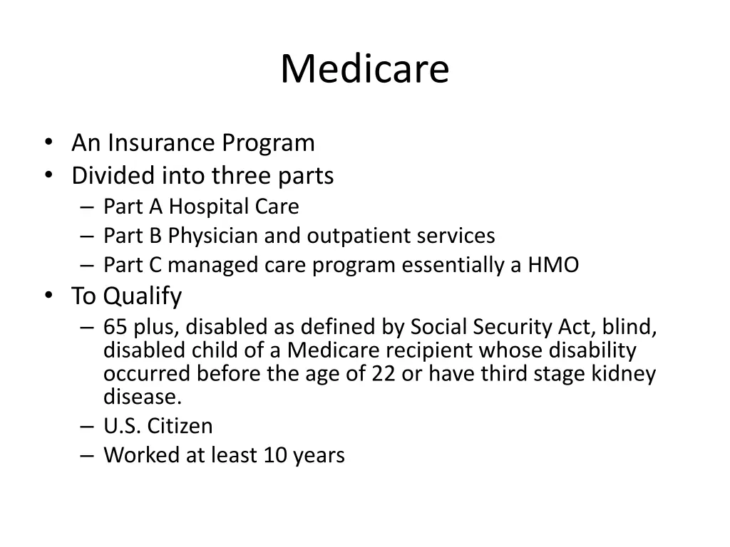 medicare