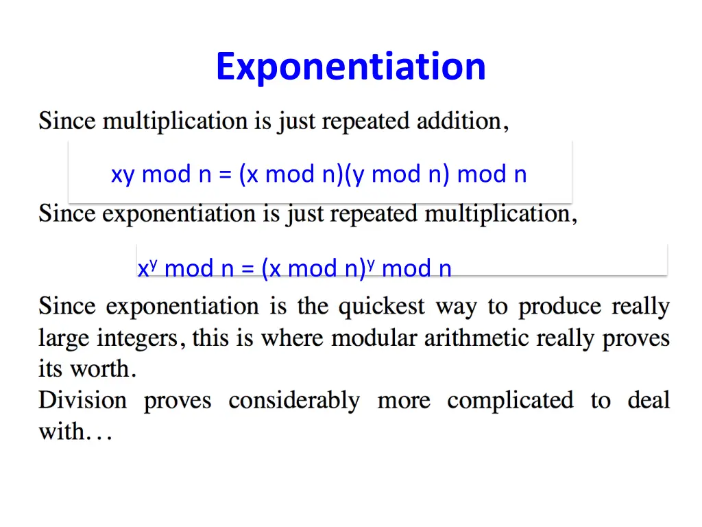 exponentiation 1