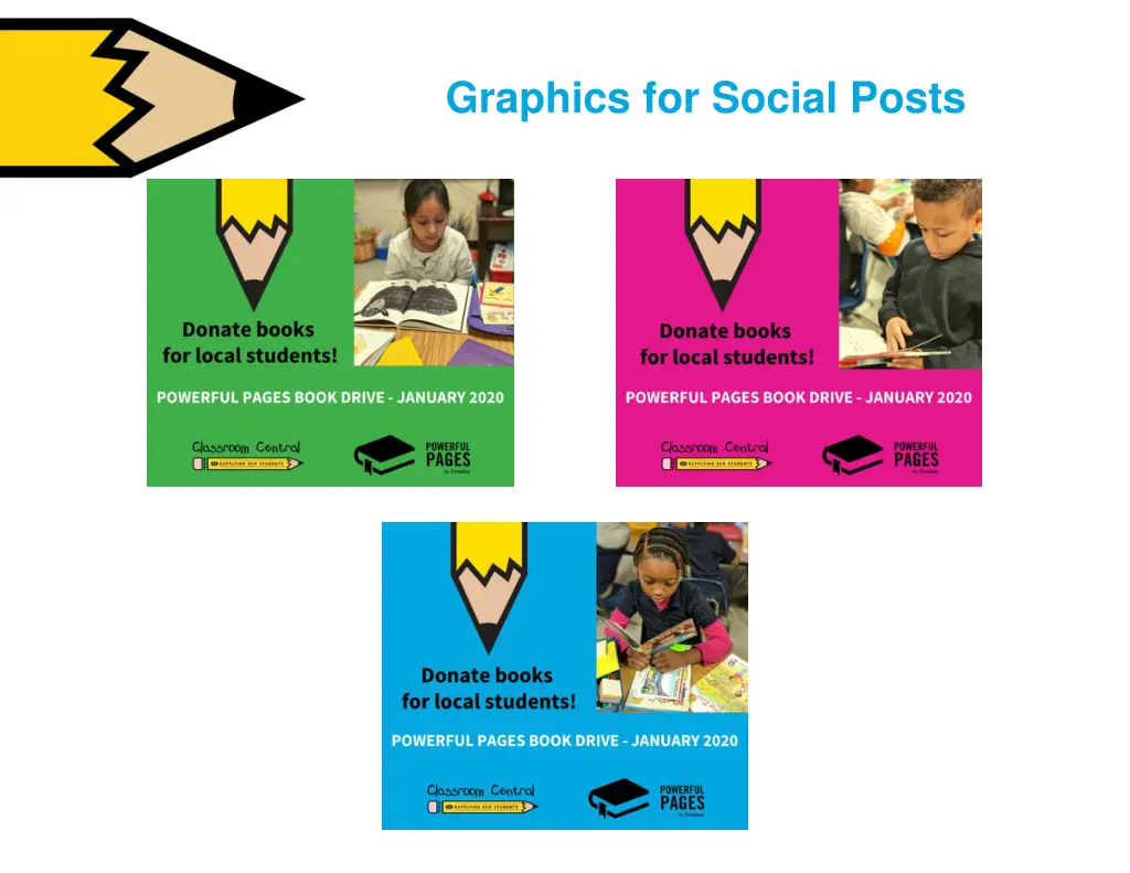 graphics for social posts