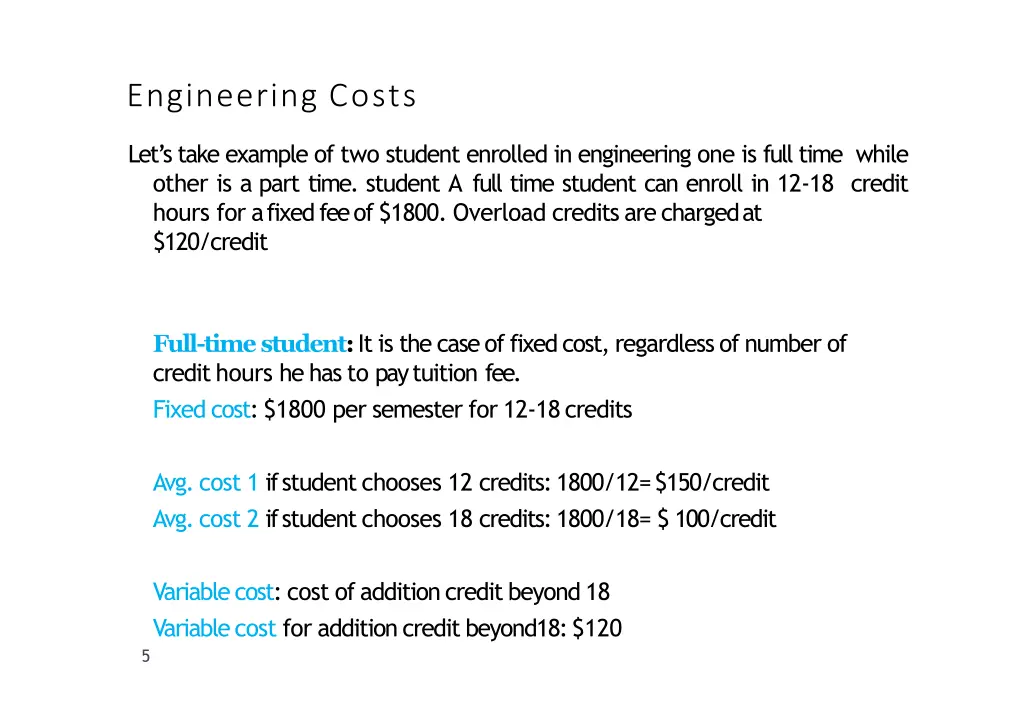 engineering costs 1