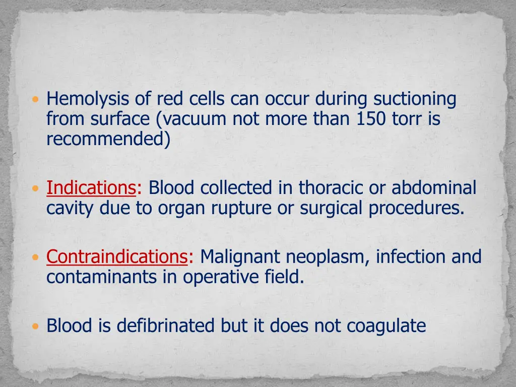 hemolysis of red cells can occur during