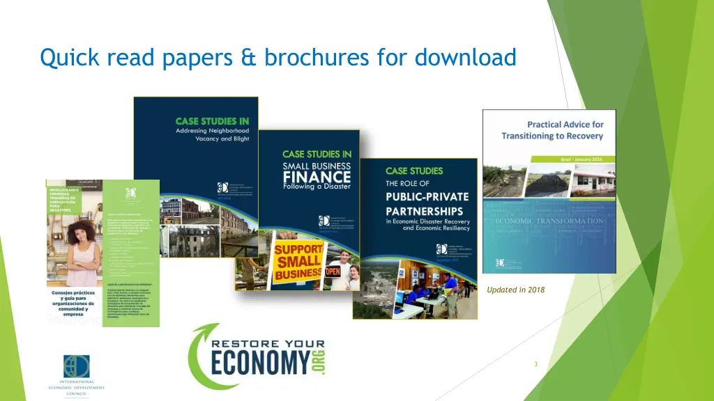 quick read papers brochures for download