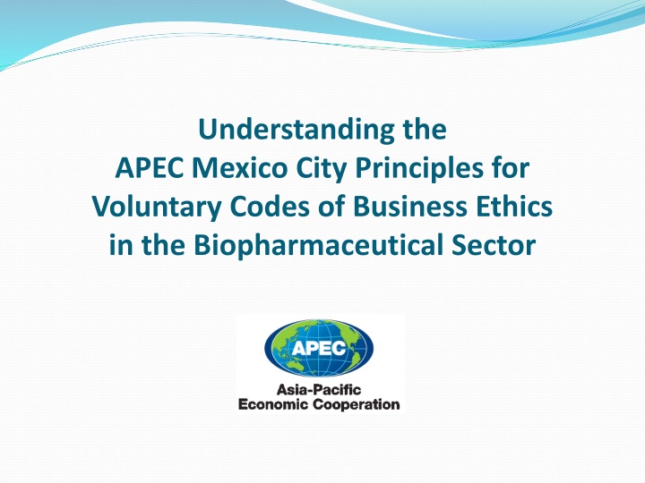 understanding the apec mexico city principles