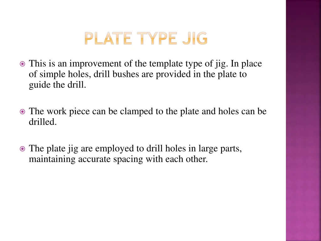 plate type jig 1