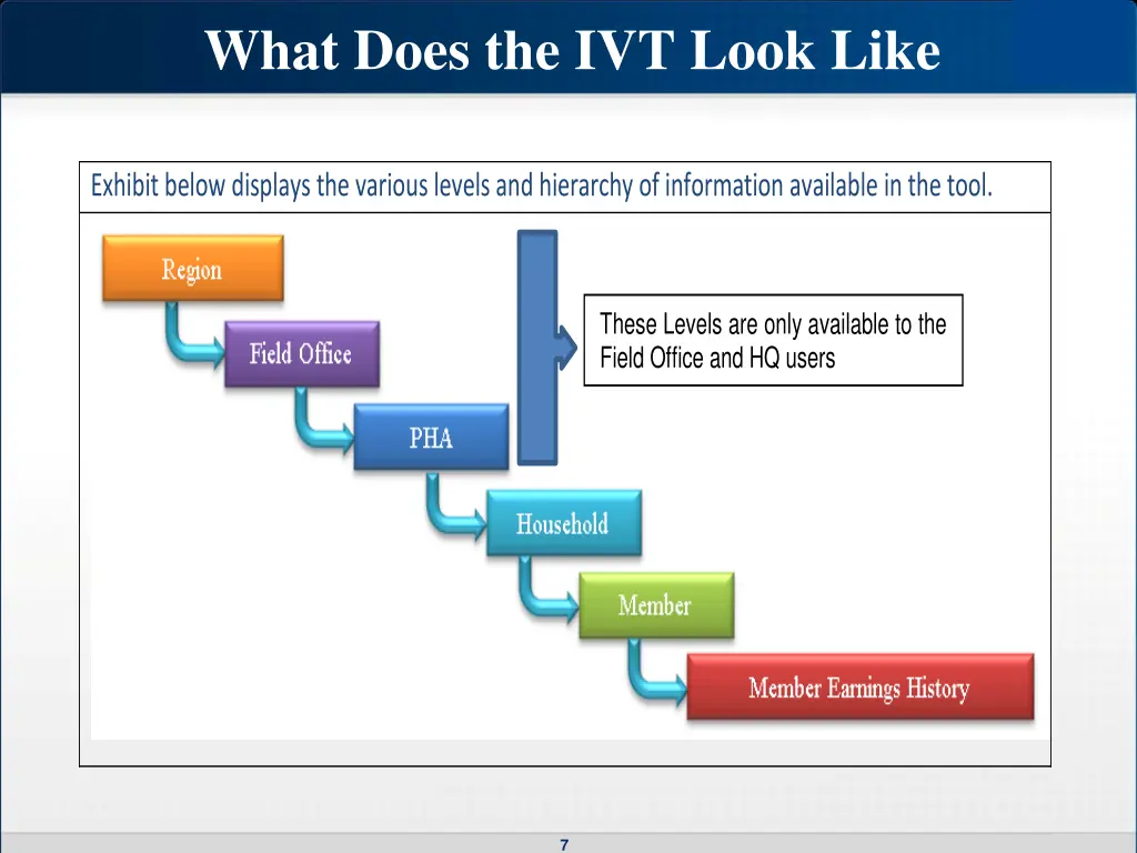 what does the ivt look like