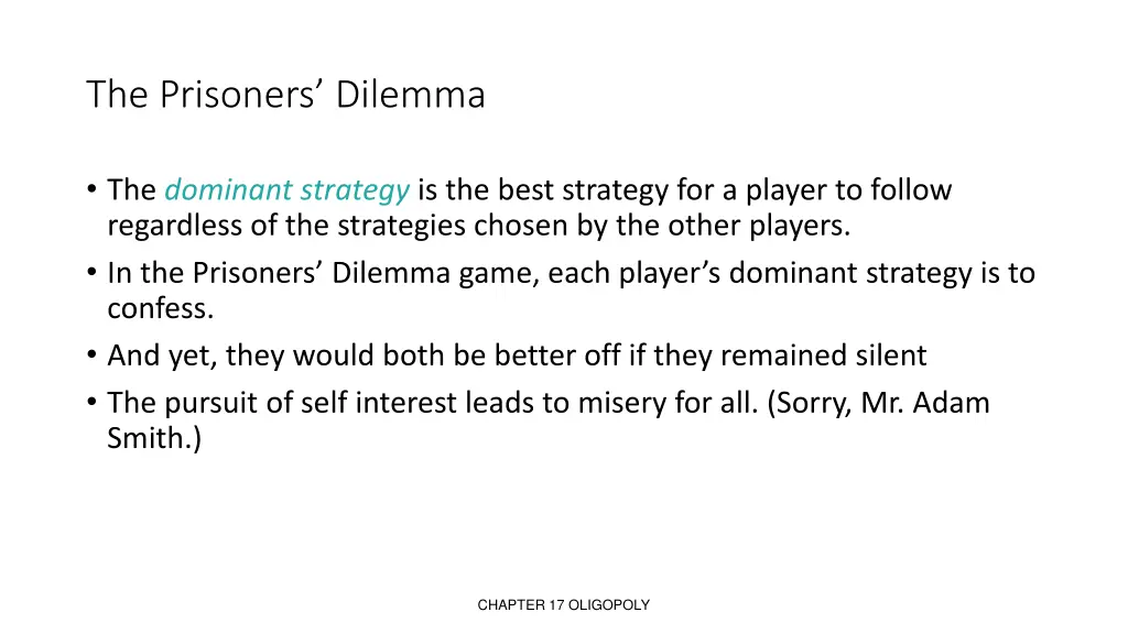 the prisoners dilemma 2