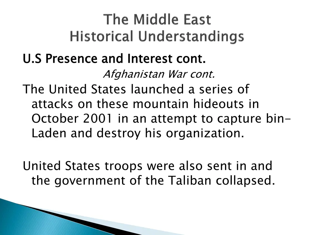 u s presence and interest cont afghanistan 2