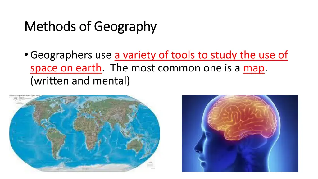 methods of geography methods of geography