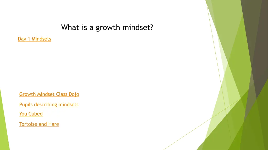 what is a growth mindset