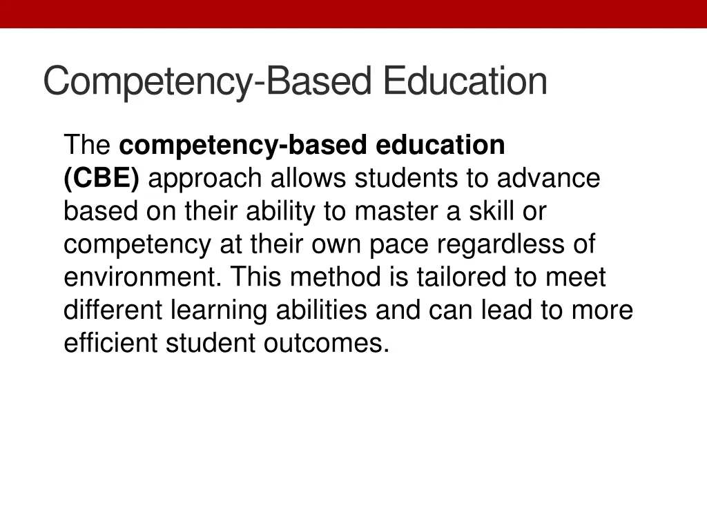 competency based education 1