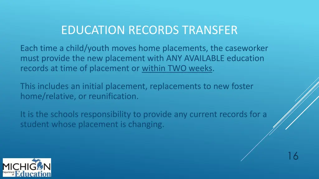 education records transfer