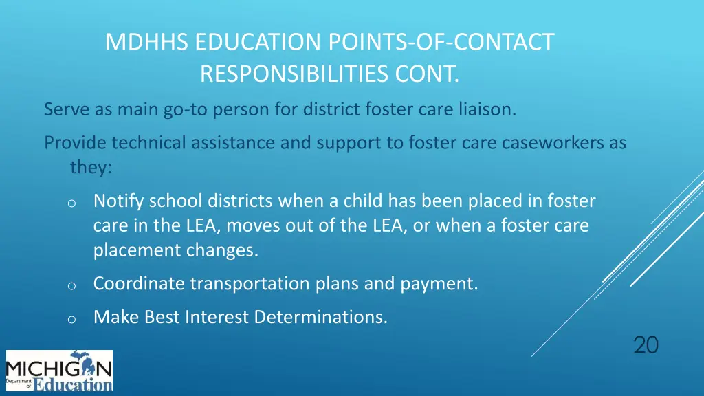 mdhhs education points of contact 1