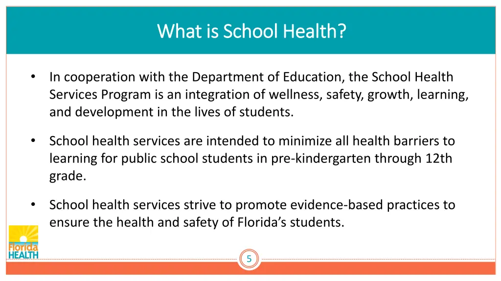 what is school health what is school health