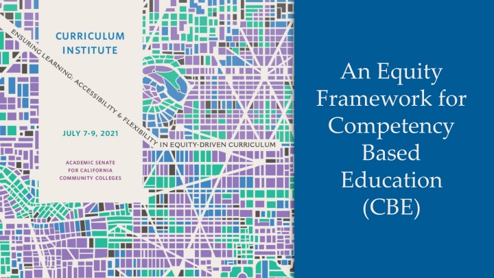 an equity framework for competency based