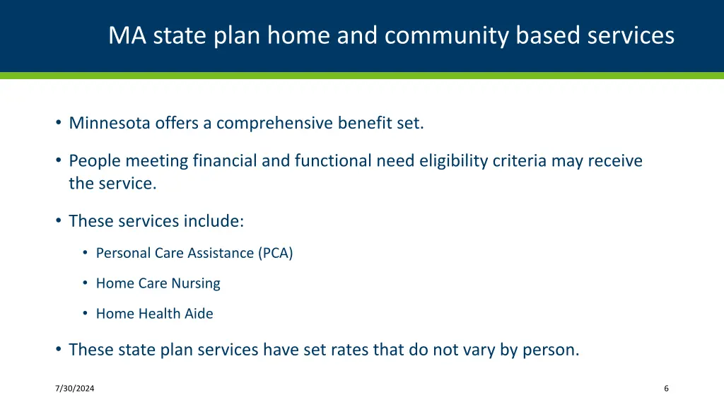 ma state plan home and community based services