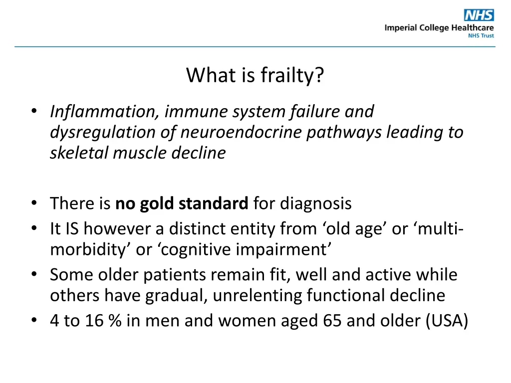 what is frailty