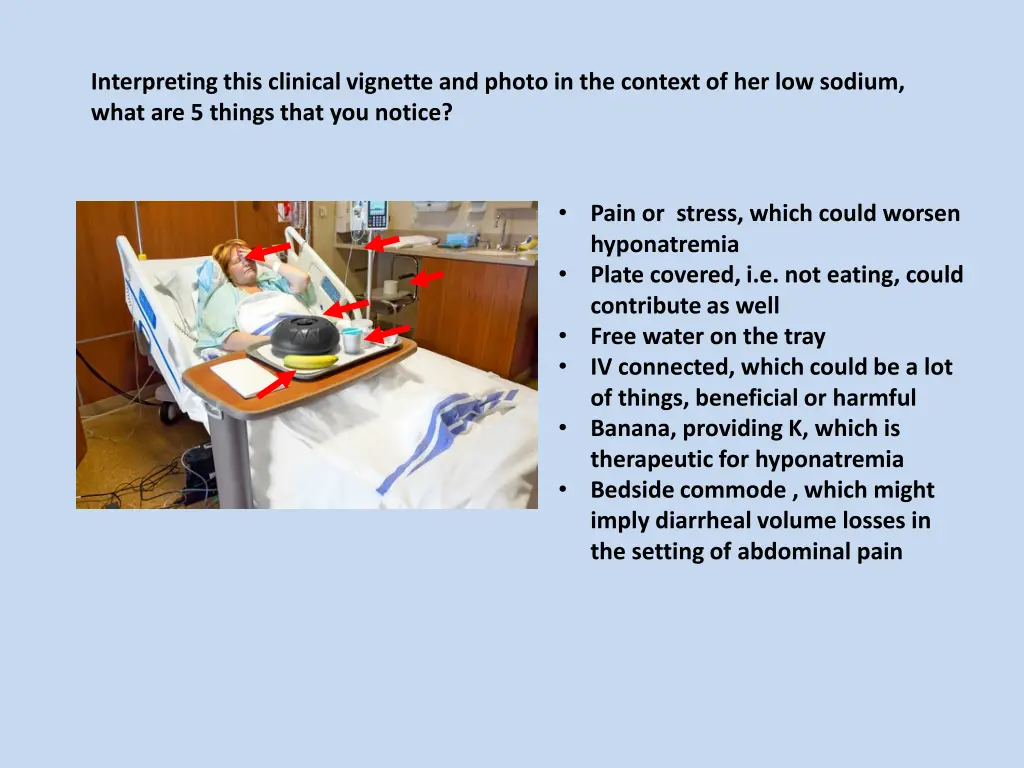 interpreting this clinical vignette and photo