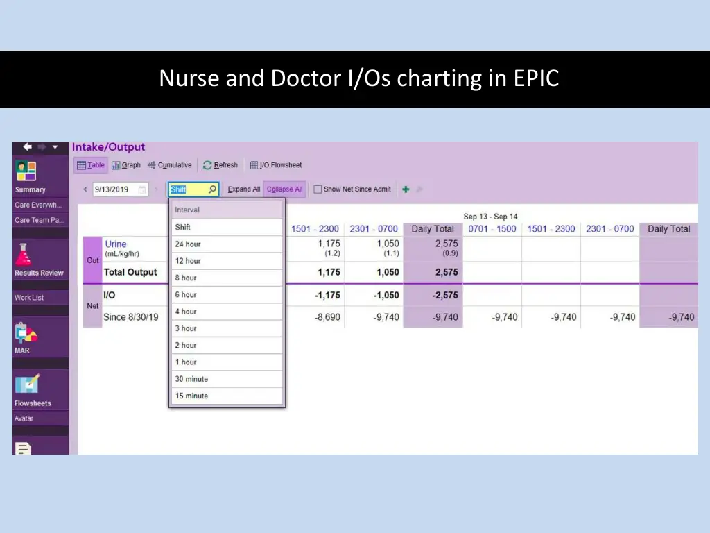 nurse and doctor i os charting in epic