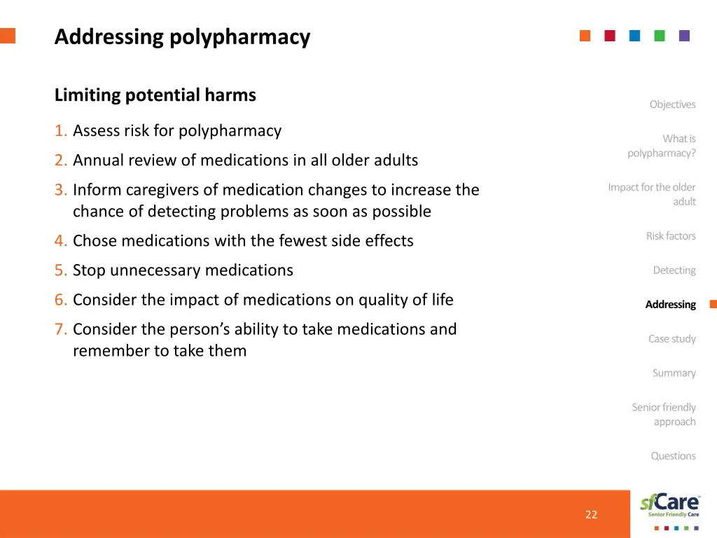 addressing polypharmacy 4