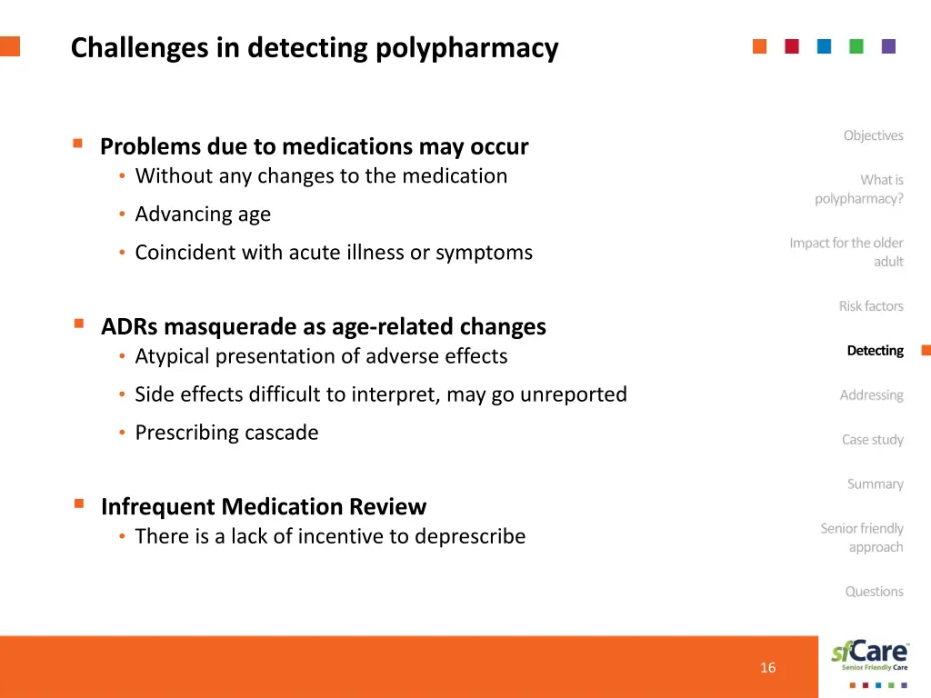 challenges in detecting polypharmacy