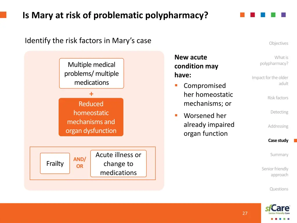 is mary at risk of problematic polypharmacy 2