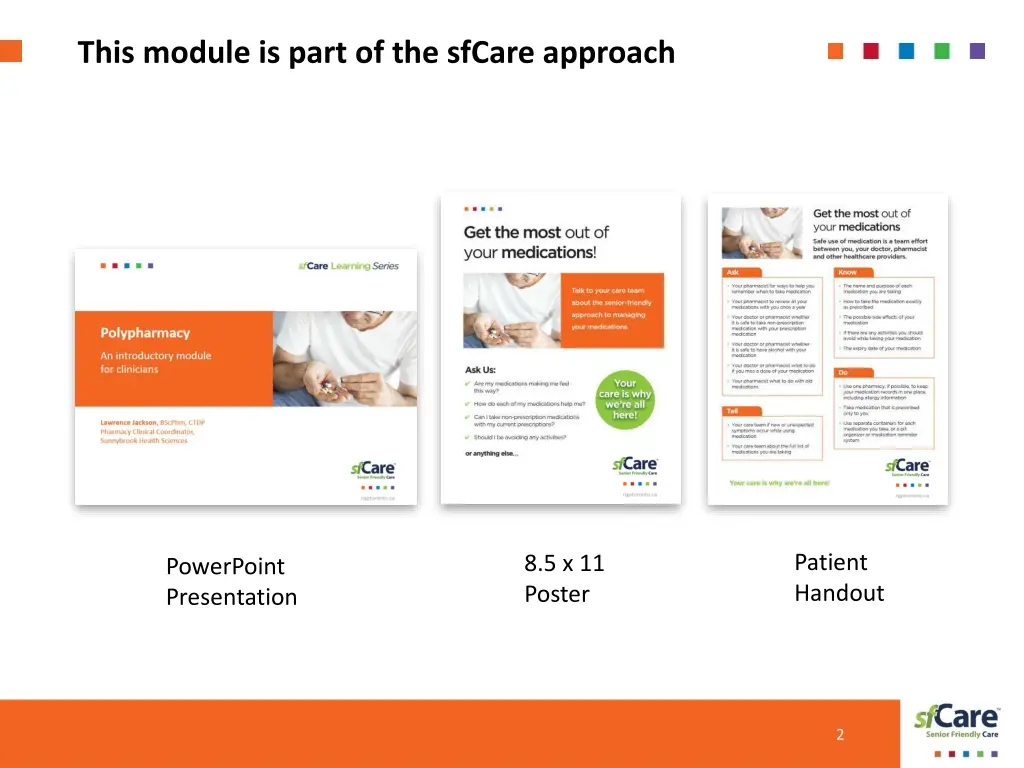 this module is part of the sfcare approach