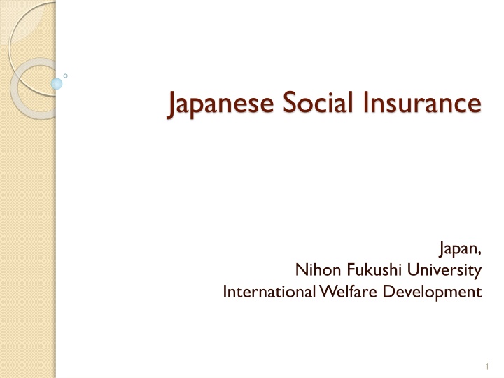 japanese social insurance