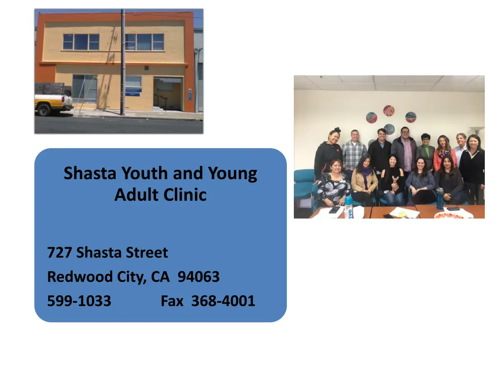 shasta youth and young adult clinic