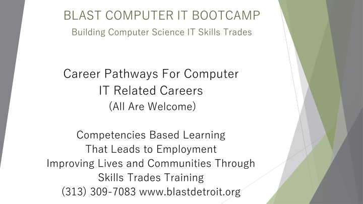 blast computer it bootcamp